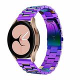 By Qubix Qubix - Stalen Schakelband - 18mm - Multicolor - Geschikt voor Garmin Venu 4 - 41mm