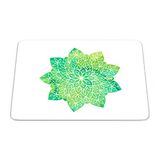 Bonamaison Pop Art Digital bedrukte muismat, antislip onderkant, voor kantoor en thuis, grootte: 22x18 cm