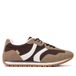 XTI - Sneakers Femme Brun - Chaussures confortables et polyvalentes - Mode décontractée - Modèle 14627703 (Taille 41)