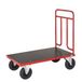Kongamek Platformwagen met rood eindpaneel KM731 B