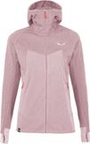 Salewa Puez Hybrid Polarlite Fleece Met Capuchon Roze M Vrouw