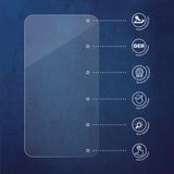 Savvies Screenprotector voor Kenwood M-9000S-B - Folie Beschermfolie transparant 18 Stuks