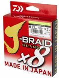 Daiwa J-Braid Grand X8 | 270m 0.10mm Chartreuse