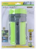 Kinzo Handlamp, zaklamp met handvat en clip, groot met COB-technologie en 500 lumen, handspot, zoeklicht, groen
