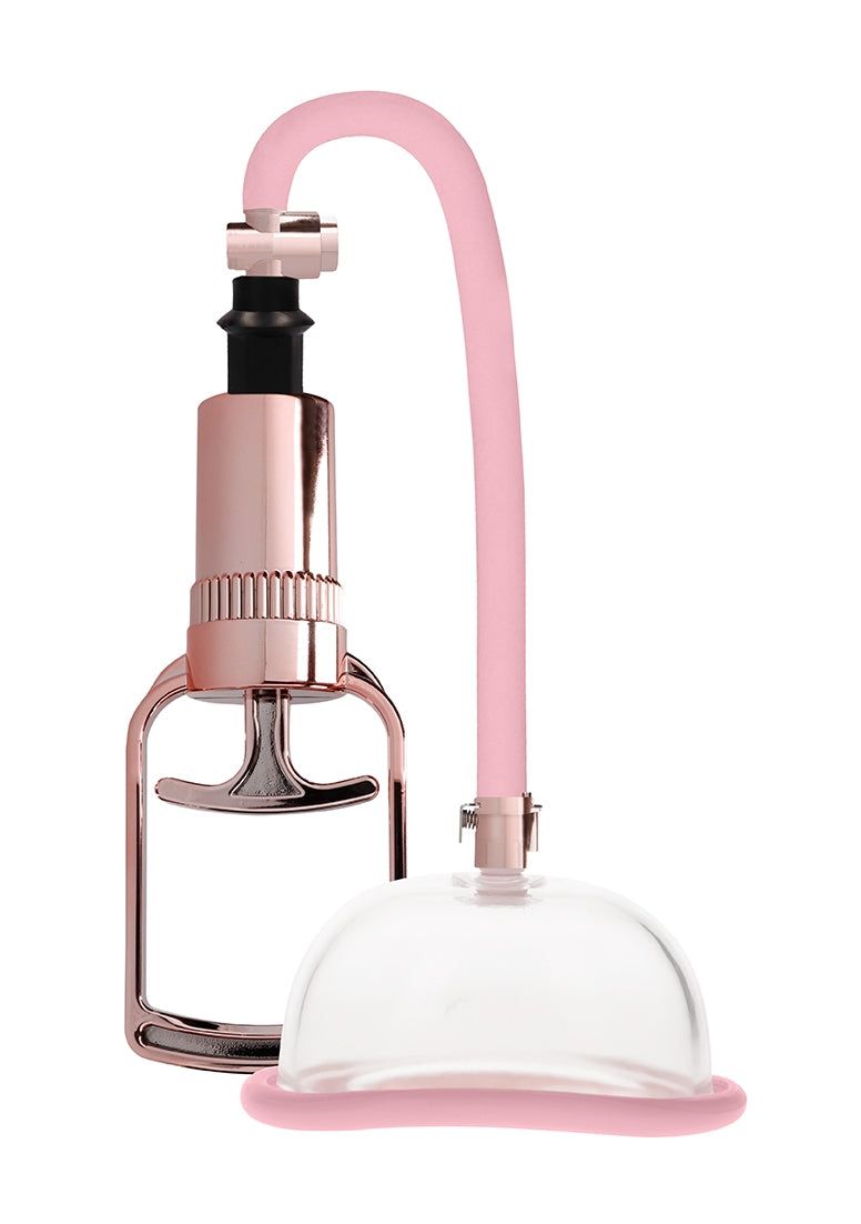 SHOTS Toys Pussy Pump Rose Gold Vaginal Pump - Silicone - Rose Gold