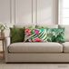 vidaXL Kussensloop 6 stuks HEERLEN Blad Design 40 x 60 cm Polyester