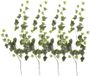 Mica Decorations Kunstplant takken Hedera - 6 stuks - H63 cm - Lichtgroen