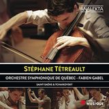 Outhere Stéphane Tétreault, Orchestre symphonique de Québec, Fabien Gabel - Saint-Saëns & Tchaikovsky (CD)