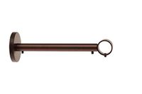 Fascinatie Metaal | Ø20 | 1 muurbeugel met verstelbaar oog 15-22 cm | bruin nikkel