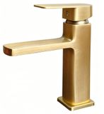 Merkloos Wastafelkraan Antiek Messing voor Badkamer