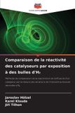 Comparaison Editions Notre Savoir Comparaison de la réactivité des catalyseurs par exposition à des bulles d'H₂