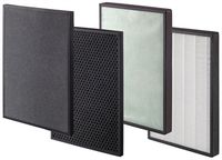 Concept CAP3000 Luchtfilter - Zwart, Wit, Antibacterieel, 4 stuks