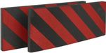 APA 23449 Wandbescherming Universeel Kunststof Zwart, Rood 16 cm