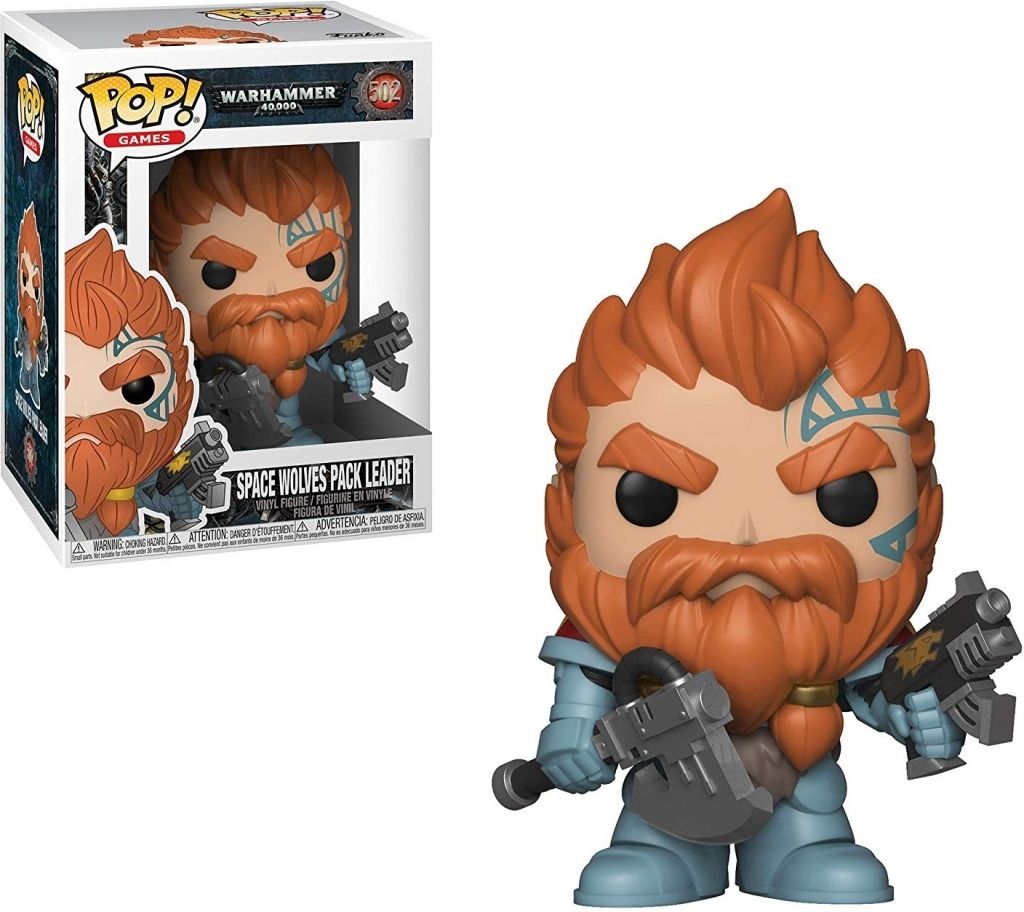 Funko Warhammer 40.000 Pop Vinyl: Space Wolves Pack Leader