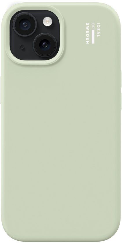 iDeal of Sweden Silicone Case geschikt voor MagSafe geschikt voor iPhone 17e / 16e / 15 / 14 / 13 - Sage Green