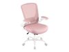JOYFURNOS Chaise de bureau ergonomique blanc nuage en maille