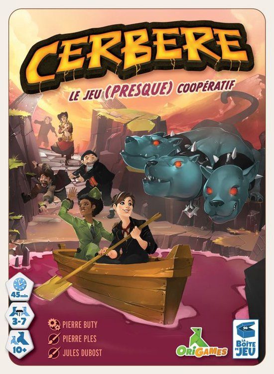 Blackrock Games CERBERE Nouvelle VERSION Kaartspel