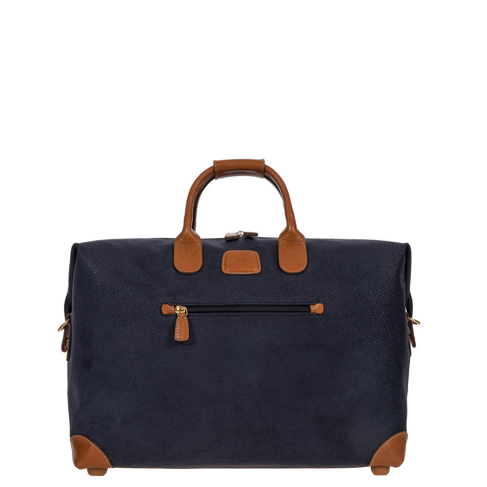 Bric's Life Reistas 46 blue Weekendtas Blauw