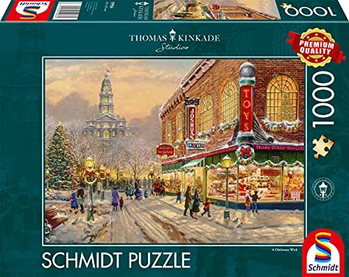 Schmidt Spiele Thomas Kinkade, 59936, puzzel met 1000 stukjes, kleurrijk