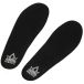 Venerate Semelle intérieure pour chaussures de vélo de route, confortable et efficace, pour un ajustement parfait, noir