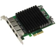 KALEA-INFORMATIQUE Industriële PCIe x4-netwerkkaart 4 RJ45 LAN GIGABIT ETHERNET 10 100 1000-poorten met Intel I82574 quad-chipset en PLX PEX8608 20 Gbps-bridge