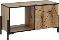Vicco Hatto Salontafel – 90 x 39.7 cm met 1 deur Eiken