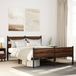 Prolenta Maison Exclusive - Sommier sans matelas Chêne brun 137x190 cm Matériau dérivé du bois