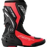RST Tractech Evo D3O geperforeerde motorlaarzen - Zwart/neonrood - Maat 47