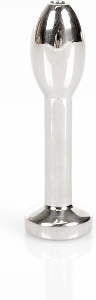 Kiotos Steel RVS Druppel Vorm Penis Plug met Hol Ontwerp