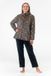 GAUBERT Dames Fleece Huispak en Pyjama met Rits - Panterprint - Beige - Maat M