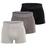 DIESEL Boxershorts grafiet / lichtgrijs / zwart