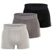 DIESEL Boxershorts grafiet / lichtgrijs / zwart