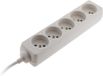 Zenitech Multiprise 5 prises 2P+T 16A - Blanc