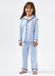 Little Label meisjes pyjama lichtblauw 14Y/158-164 BIO Katoen