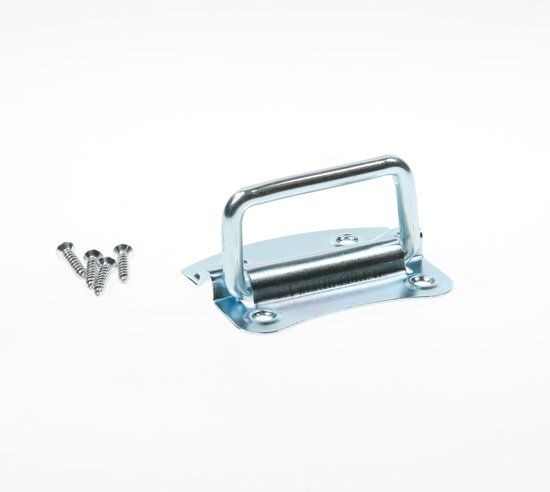 Dulimex Kistgreep kg 090 BV met stop 80mm staal verzinkt 0140.060.0905