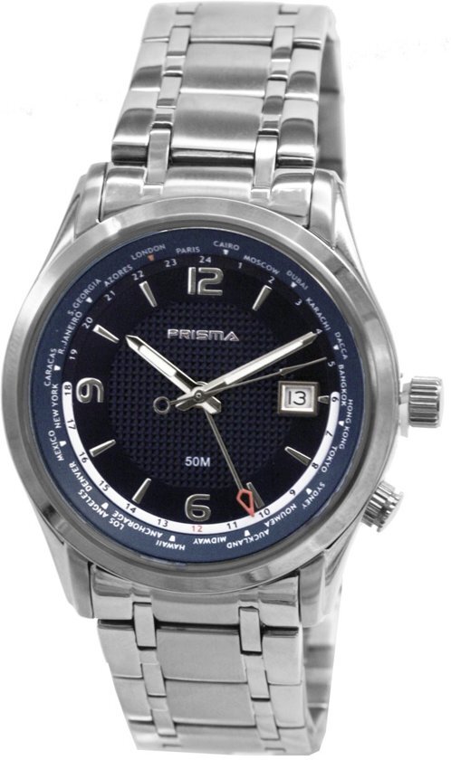 Prisma Silver Sport Heren horloge P1616