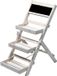 Dobar® 29402FSC 3-laagse bloementrap met krijtbord