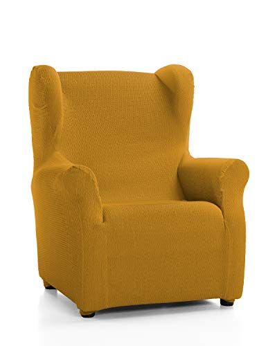 Martina Home Tunez Wing fauteuil cover - mosterd