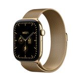 Apple Watch Series 12 GPS + Cellular 42mm Radiant Gold Titanium Case - Milanese Loop Smartwatch