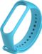 By Qubix Qubix Xiaomi Mi Band 3/4/5/6/7 Bandje OneColor Lichtblauw