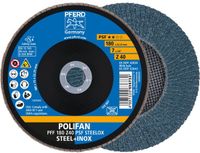 PFERD TOOLS POLIFAN PFF 180 Z40 PSF STEELOX