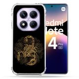 Cokitec Versterkte hoes voor Xiaomi Redmi Note 14 Pro 5G Animal Scorpion Fresco