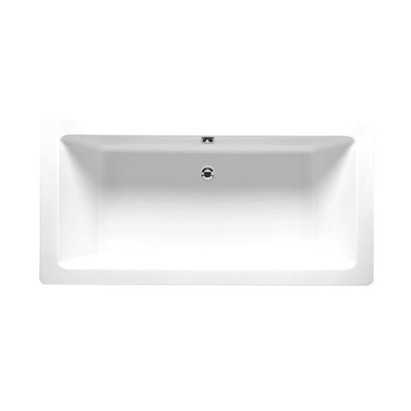 RIHO Lusso bad 180x80cm rechthoekig wit