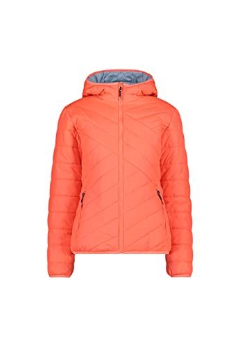 CMP - Woman Jacket Fix Hood - Red Fluo - 34