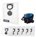 Bosch Lot de 6 sacs d'aspirateur pour aspirateur Bosch GAS 25 L SFC