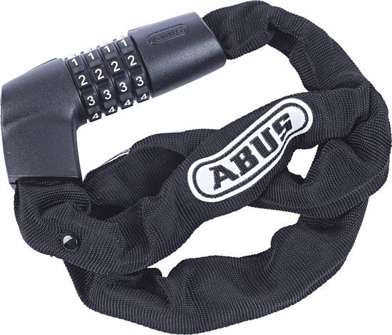 Abus Tresor 1385/85 Kettingslot - Zwart - 85cm