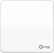 Jung CD 590 T WW Drukschakelaar Wit Kunststof SmartThings Tuya Smart Control4 Z-Wave Plus