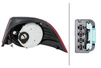 HELLA 2VA 009 246-131 Achterlicht - LED - Transparent/Rood - Buitenste deel ECE - links
