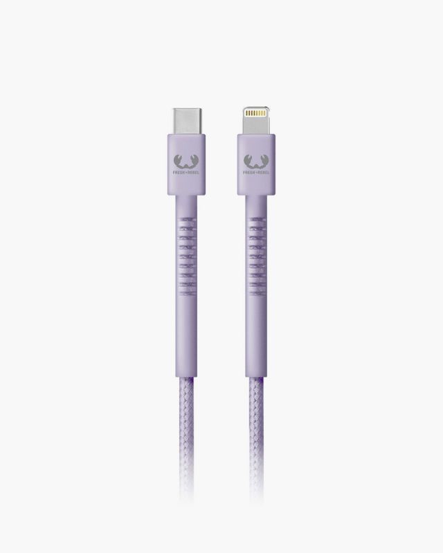Fresh 'n Rebel Lightning naar USB-C Kabel - 2m - Lila