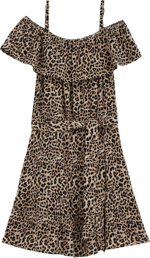 WE Fashion Meisjes jurk met structuur